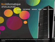 Tablet Screenshot of bos-informatique.fr